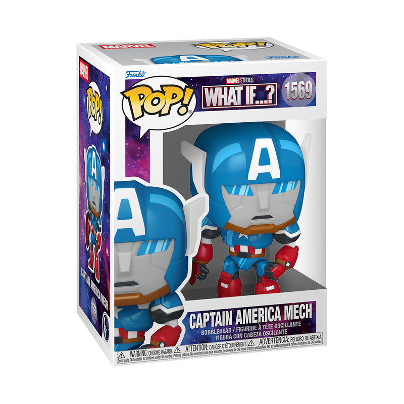 Funko POP Marvel: What If  - Captain America Mech