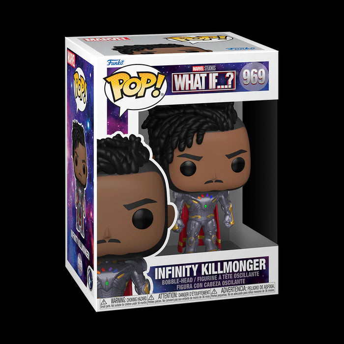 Funko POP Marvel What If!... Infinity Killmonger (Outlet)