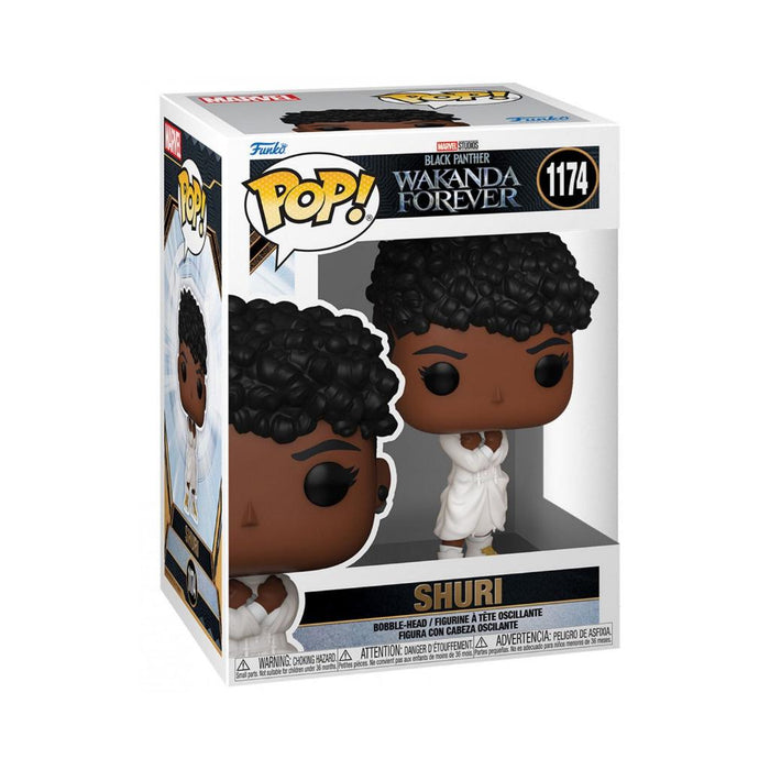 Funko POP Marvel Black Panther Wakanda Forever Shuri with White Suit