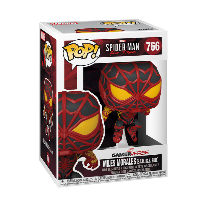 Funko POP Miles Morales S.T.R.I.K.E. Suit