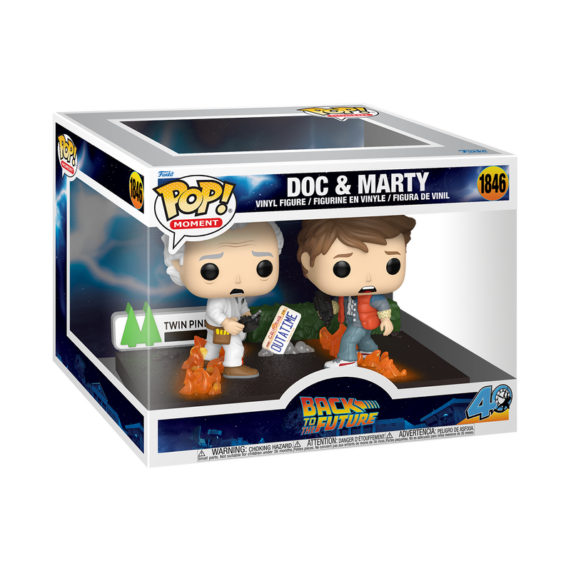 Funko POP - Moment Back to the Future - Doc & Marty (Outlet)