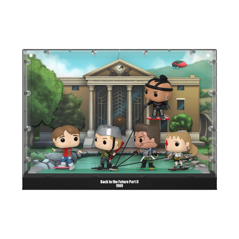 Funko POP - Moments Deluxe Back to the Future II - Hoverboard Chase