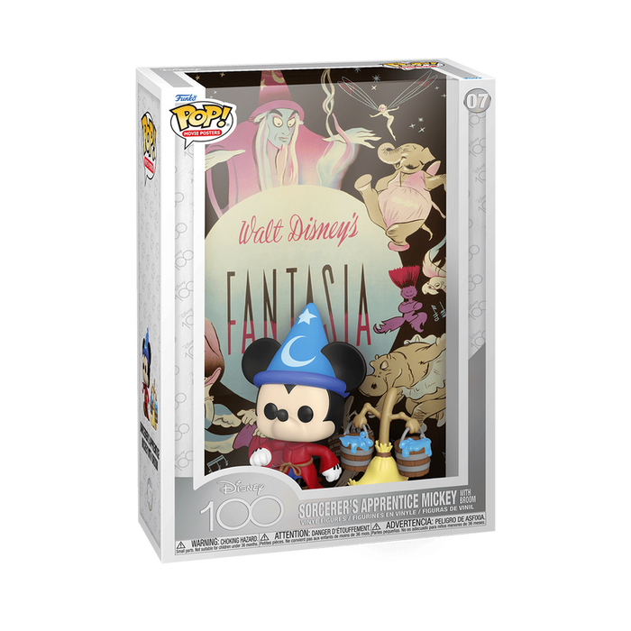 Funko POP Movie Poster Disney Sorcerer's Apprentice Mickey With Broom