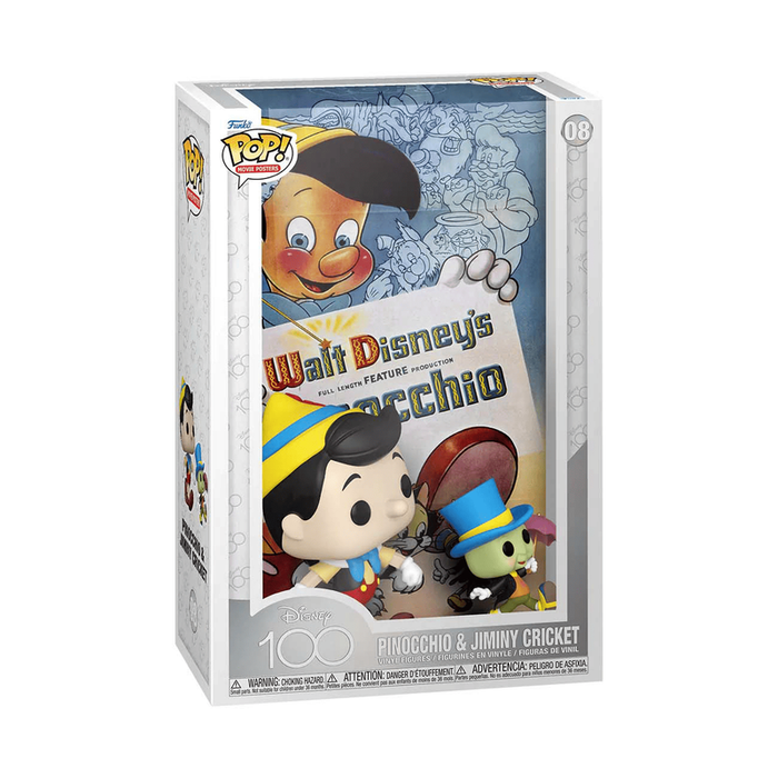 Funko POP Movie Poster Disney Pinocchio & Jiminy Cricket