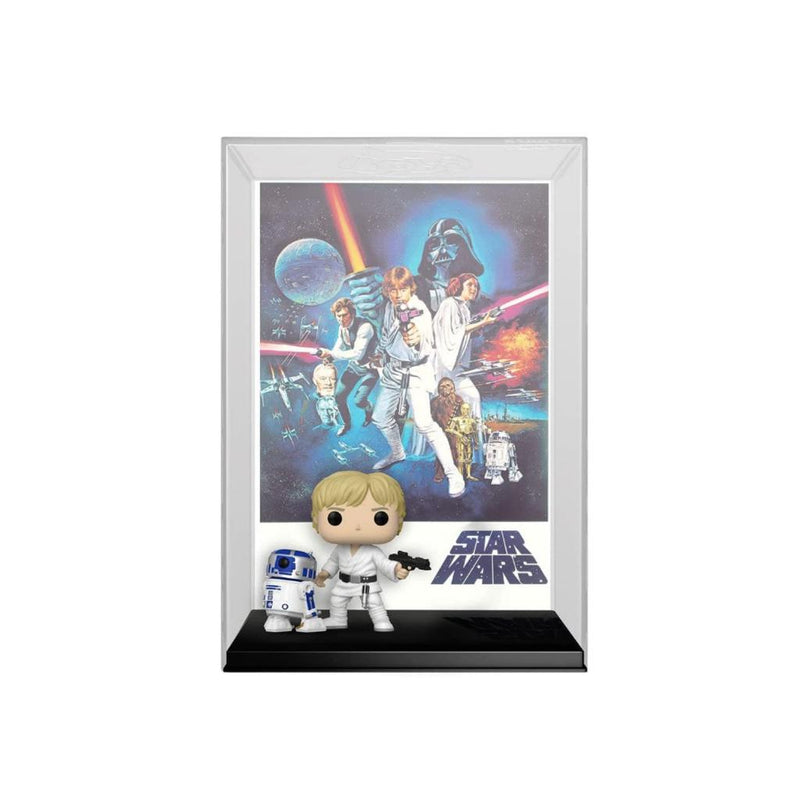 Funko POP Movie Poster Star Wars A New Hope Luke with R2-D2