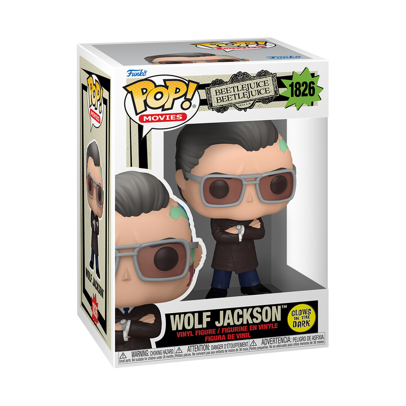 Funko POP - Movies Beetlejuice - Wolf Jackson (Glow in the Dark)