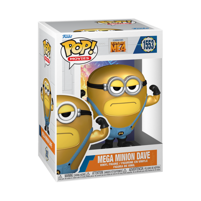 Funko POP Movies: Despicable Me 4 – Mega Minion Dave