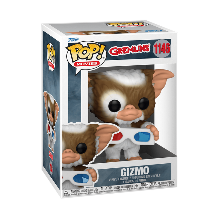 Funko POP Movies: Gremlins-Gizmo w/3D Glasses