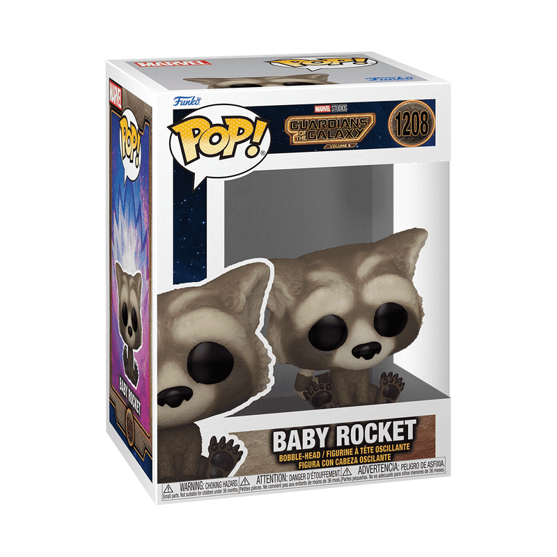 Funko POP Figure - Guardians OF The Galaxy - Baby Rocket