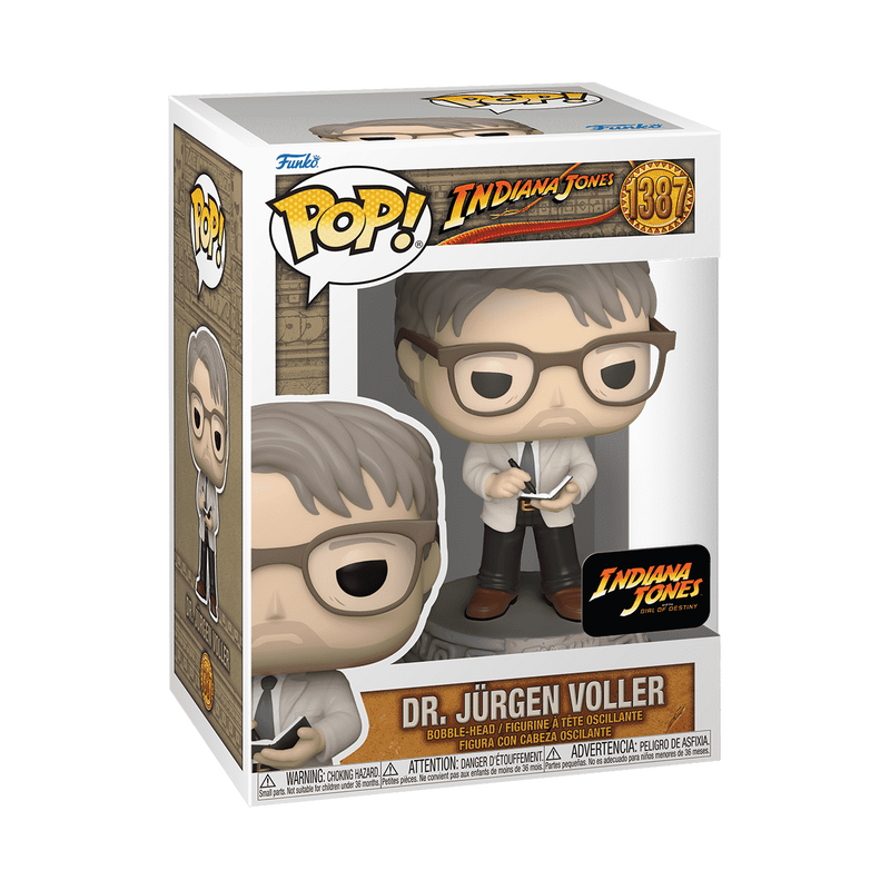 Funko POP Movies: Indiana Jones And The Dial of Destiny Dr. Jürgen Voller