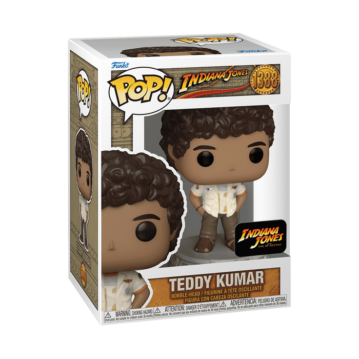Funko POP Movies: Indiana Jones - Dial Of Destiny Teddy Kumar