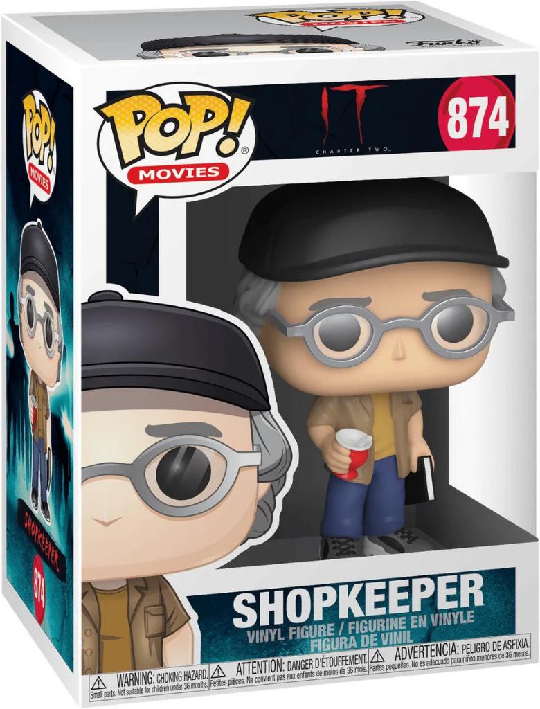Funko POP Figure - Movies: IT 2 - Shop Keeper (Stephen King)
