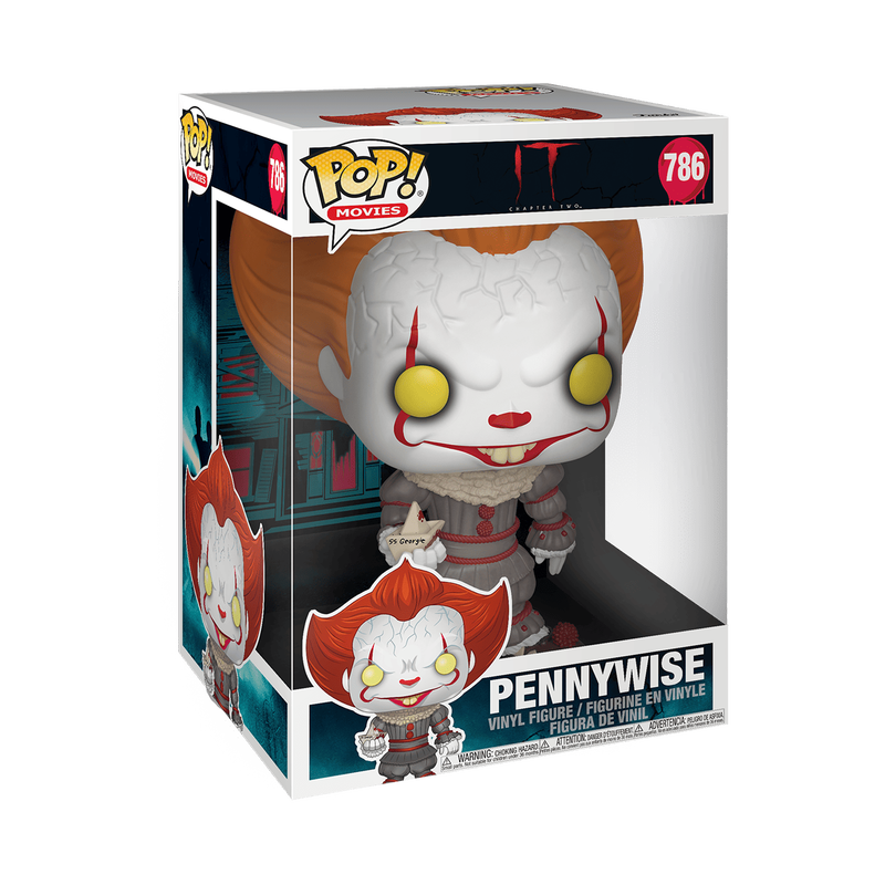 Funko POP Deluxe Movies: IT Chapter 1 - Pennywise w/ Boat 10''