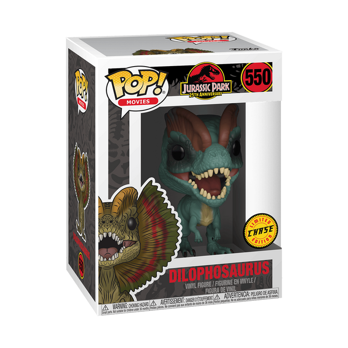 Funko POP Movies: Jurassic Park - Dilophosaurus with Chase