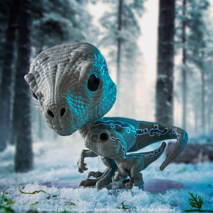 Funko POP Movies: Jurassic World 3 Dominion Velociraptors Blue & Beta