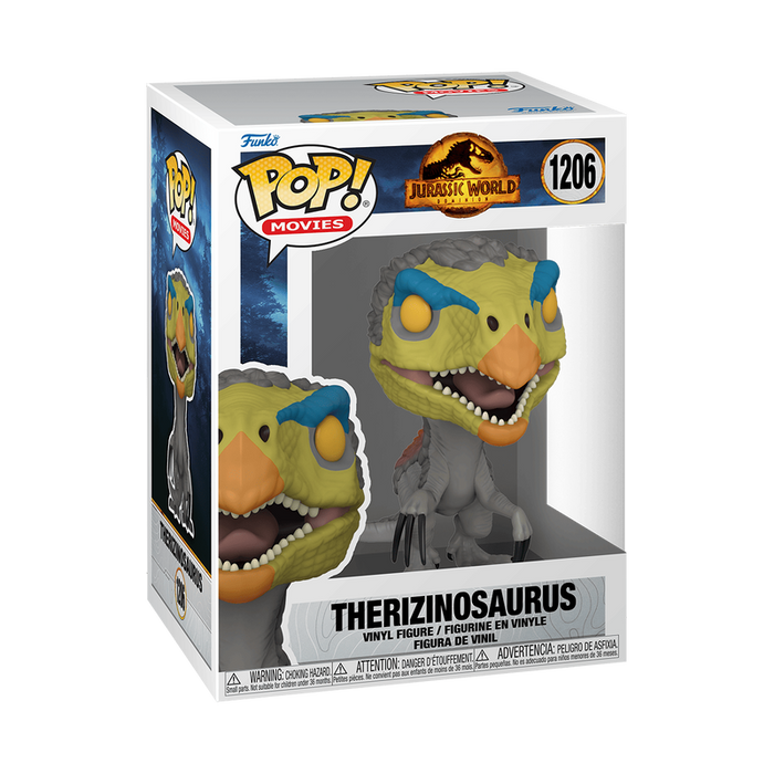 Funko POP Figure -POP Movies: Jurassic World 3 Dominion - Therizinosaurus #1206#