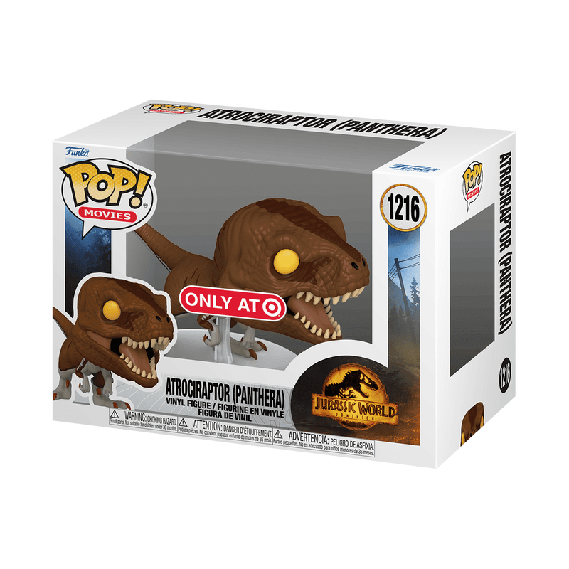 Funko POP Movies: Jurassic World -Atrociraptor (Panthera) Special Edition