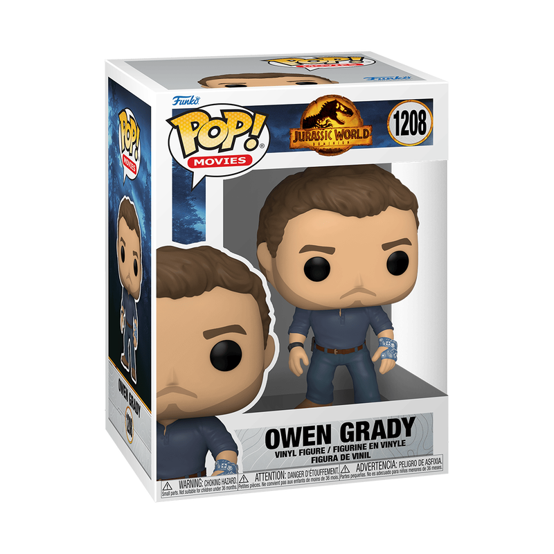Funko POP Figure - Movies: Jurassic World 3 Dominion - Owen Grady #1208#