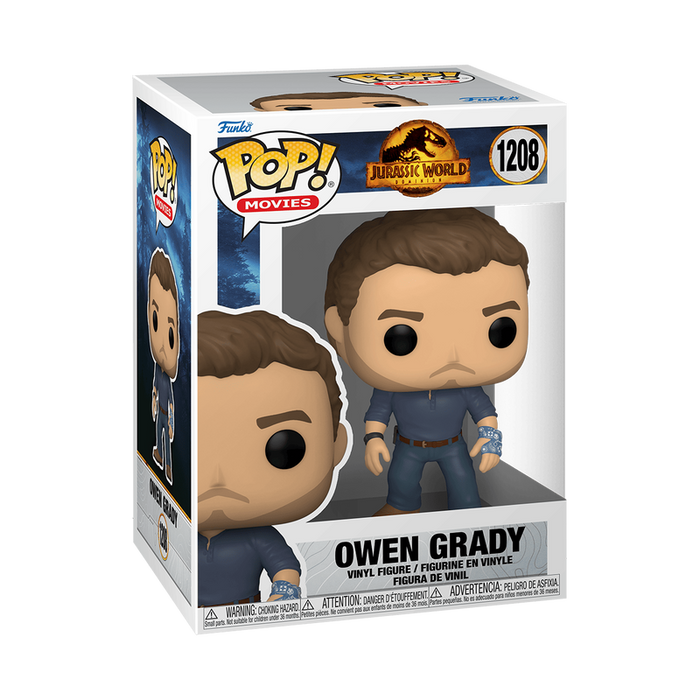 Funko POP Figure - Movies: Jurassic World 3 Dominion - Owen Grady #1208#