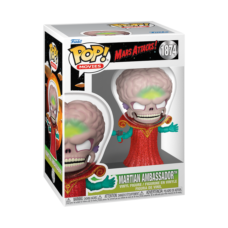 Funko POP Movies: Mars Attacks - Martian Ambassador