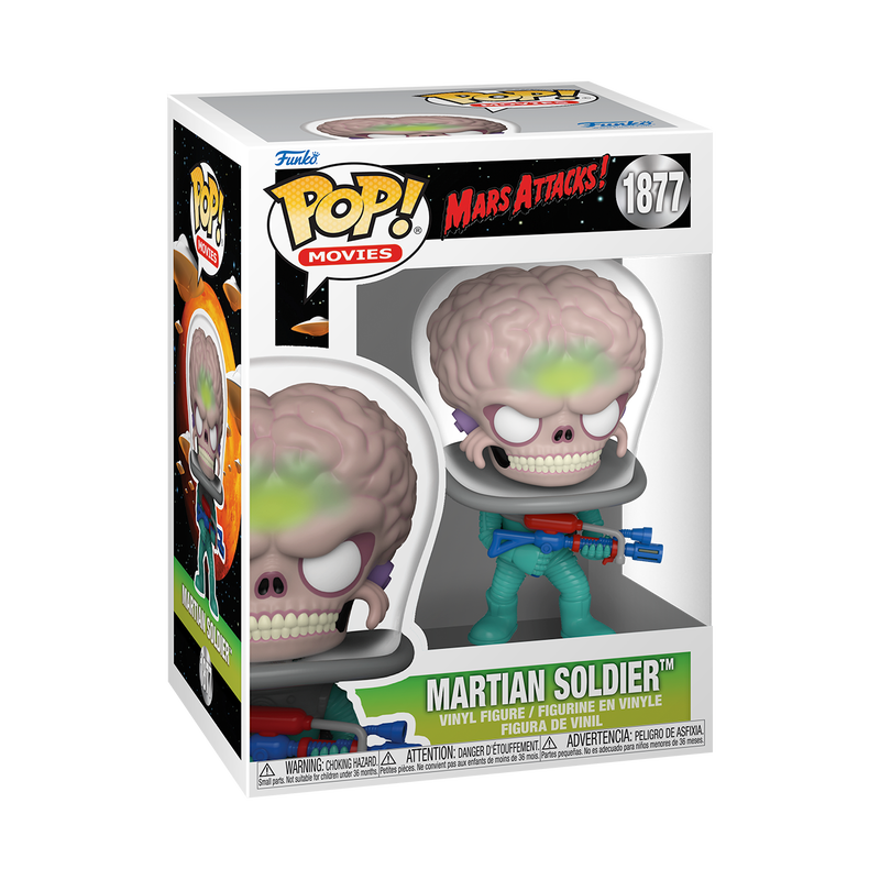 Funko POP Movies: Mars Attacks - Martian Soldier