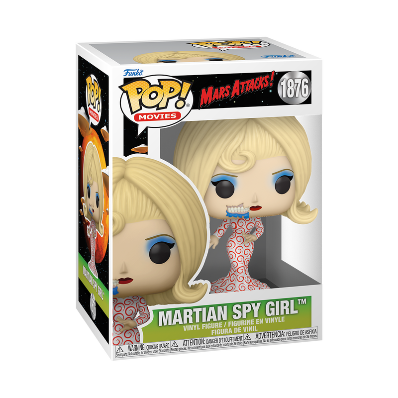 Funko POP Movies: Mars Attacks - Martian Spy Girl