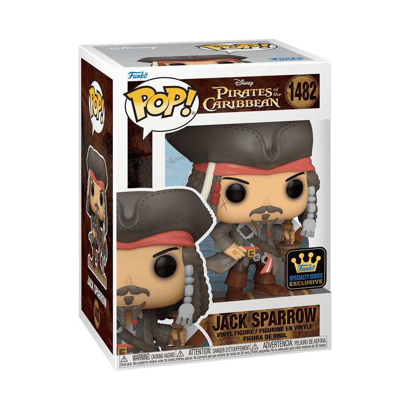 Funko POP - Movies Pirates of the Caribbean - Jack Sparrow Standing on Mast (Exclusive)