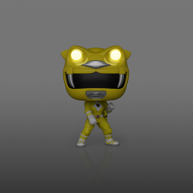 Funko POP - Movies Power Rangers - Yellow Ranger (Glow in the dark)