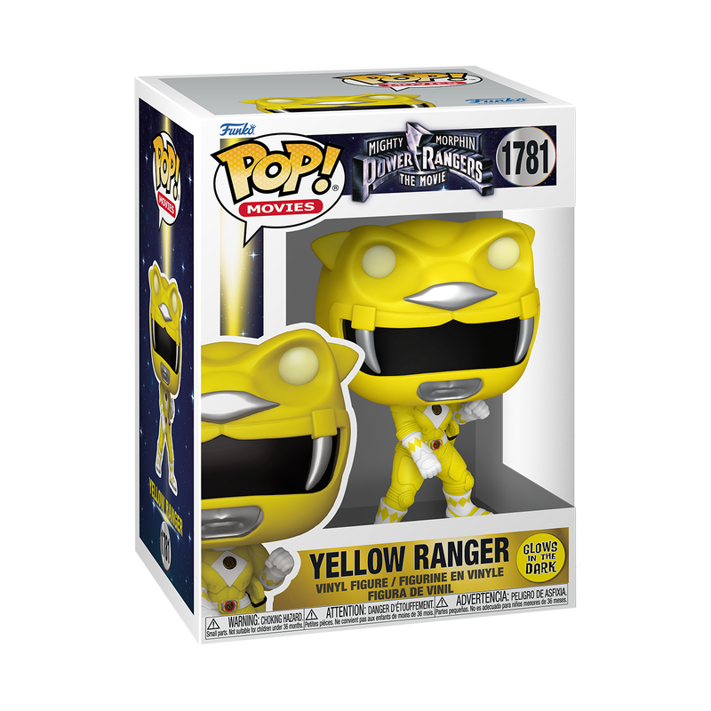 Funko POP - Movies Power Rangers - Yellow Ranger (Glow in the dark)