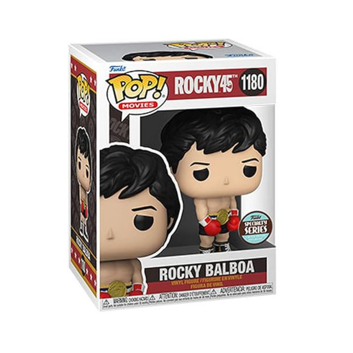 Funko POP Movies: Rocky 45th - Rocky w/Gold Belt Limited Edition (Outlet)