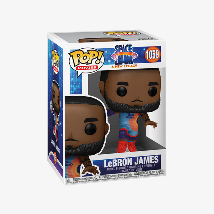 Funko POP Movies Space Jam 2 LeBron Leaping