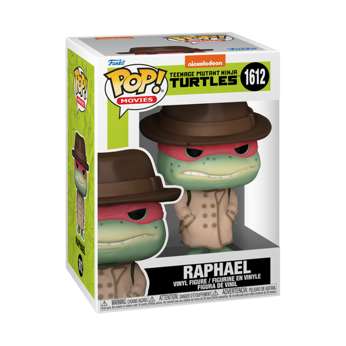 Funko POP Movies: Teenage Mutant Ninja Turtles - Raphael w/Coat & Hat