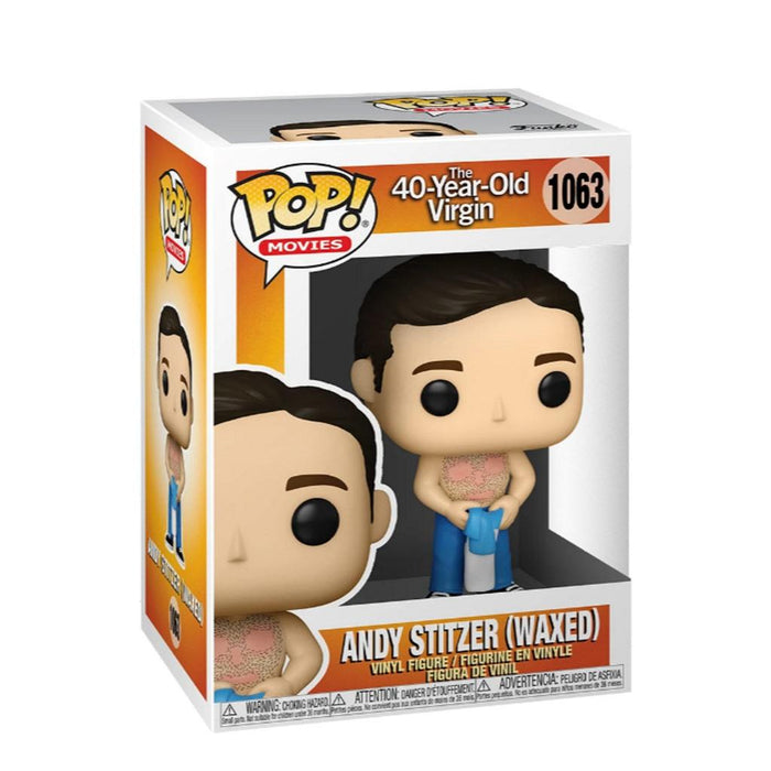 Funko Pop Figure:Movies The 40 Year Old Virgin- Andy Stitzer (Waxed)
