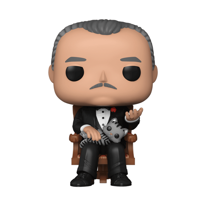 Funko POP Figure -Movies: The Godfather 50th Anniversary- Vito Corleone with Cat #1200#