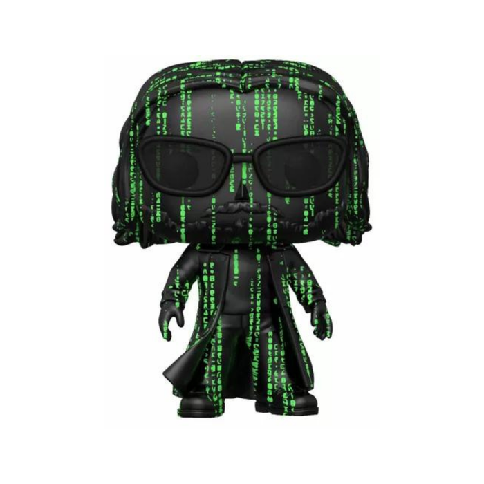 Funko POP Movies: The Matrix 4- Neo (Coded) (Glow in the dark)