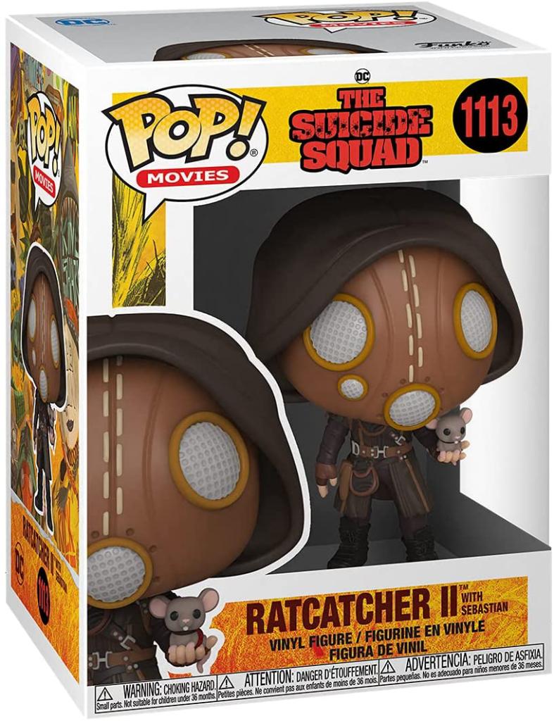 Funko Pop Figure - Movies: The Suicide Squad- Ratcatcher II with Sebastian