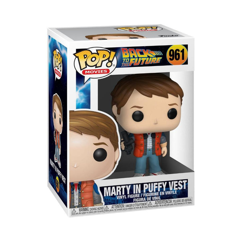 Funko POP Figure - Movies:Back To The Future - Marty in Puffy Vest