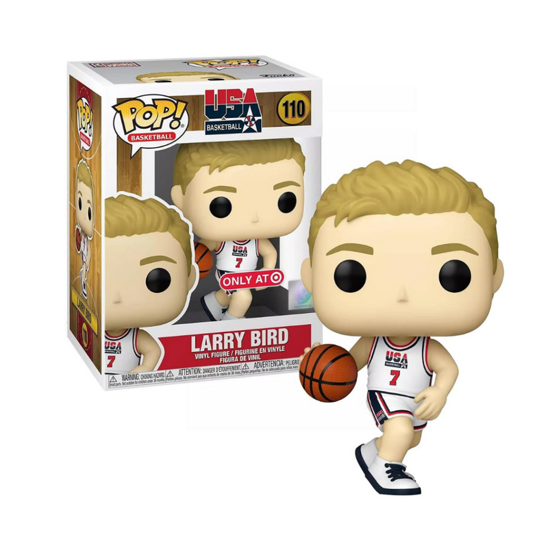 Funko POP NBA Legends: Larry Bird 1992 Team USA White Uniform Special Edition