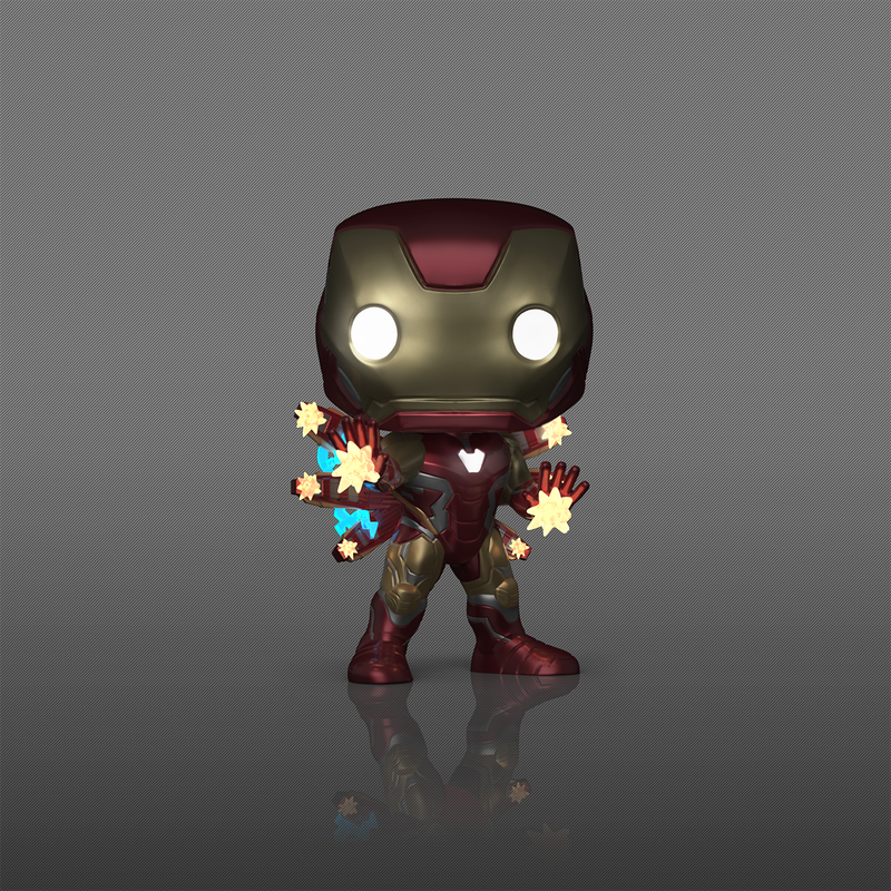 Funko POP - Plus End Game - Iron Man Beams Glow in the Dark (Special Edition)