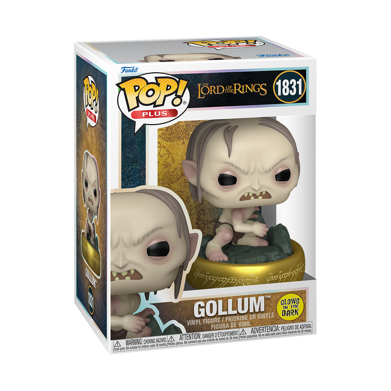 Funko POP - Plus Lord of the Rings S9 - Gollum Glow in the dark