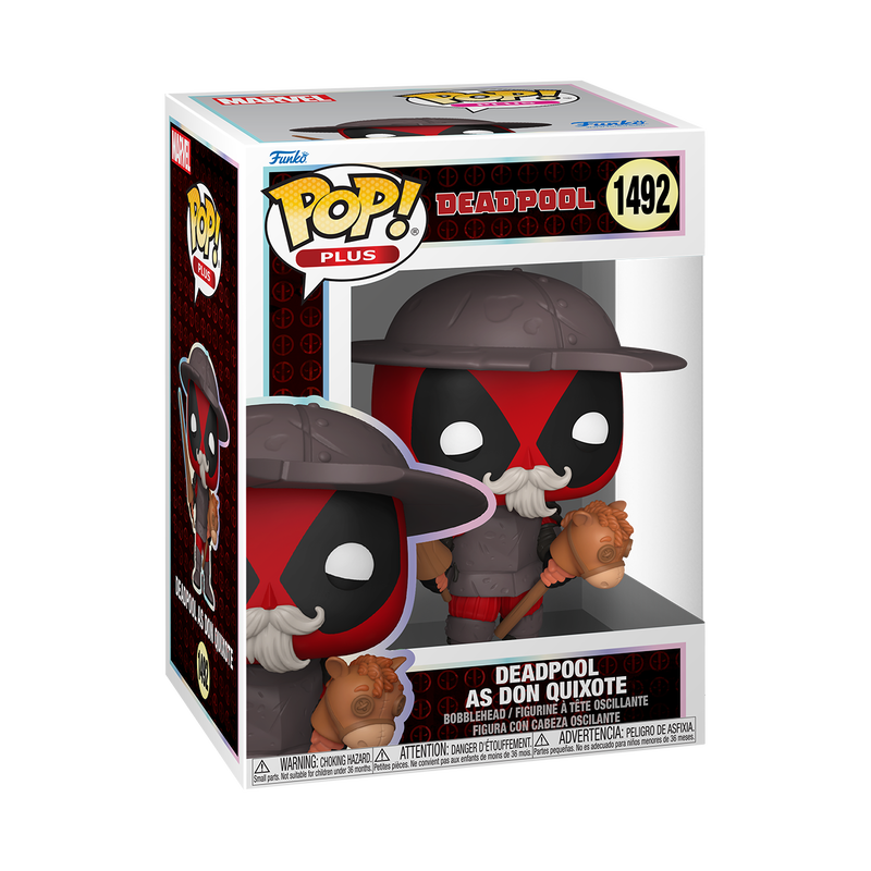 Funko POP - Plus Marvel Deadpool Lit Classics - Deadpool Don Quixote