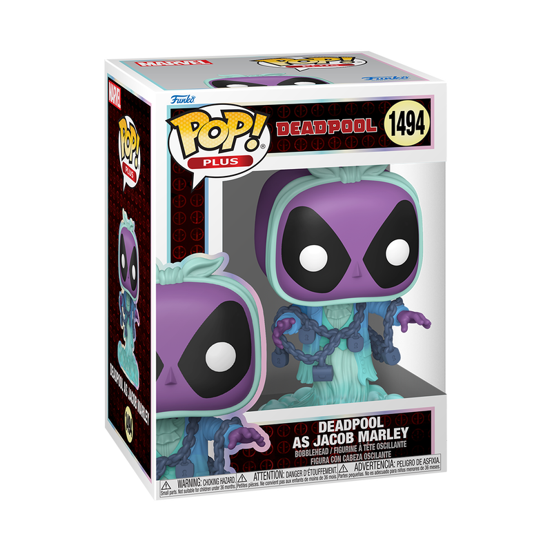 Funko POP Plus Marvel: Deadpool Lit Classics – Deadpool Jacob Marley