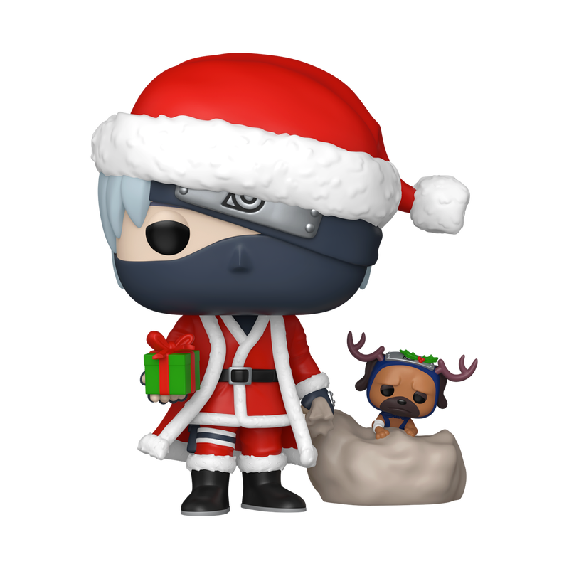 Funko POP - Plus Naruto - Kakashi Hatake with Pakkun (Holiday Outfit)