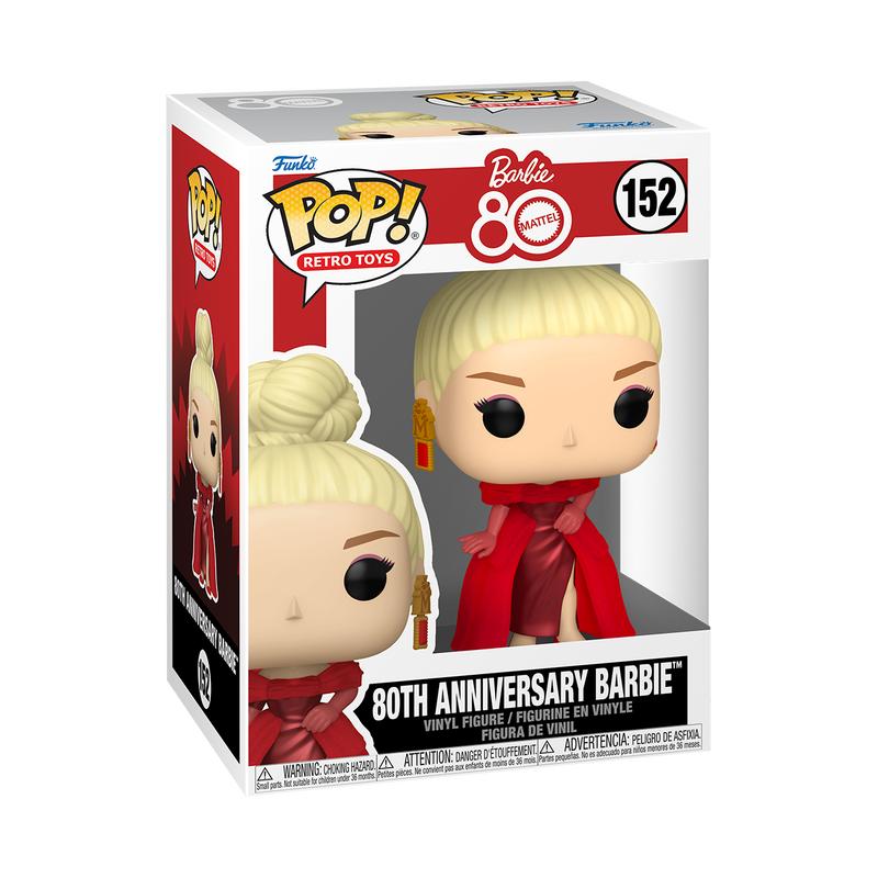 Funko POP - Retro Toys - 80th Anniversary Barbie