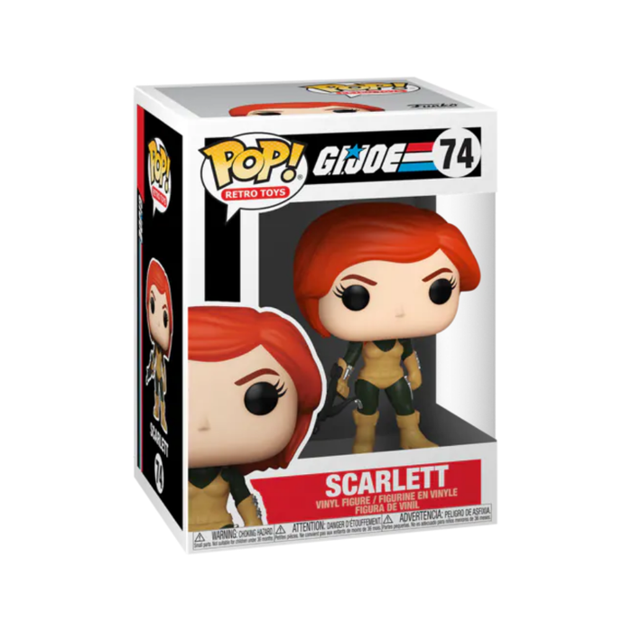 Funko POP Retro Toys: G.I. Joe - Scarlett Funko (Outlet)