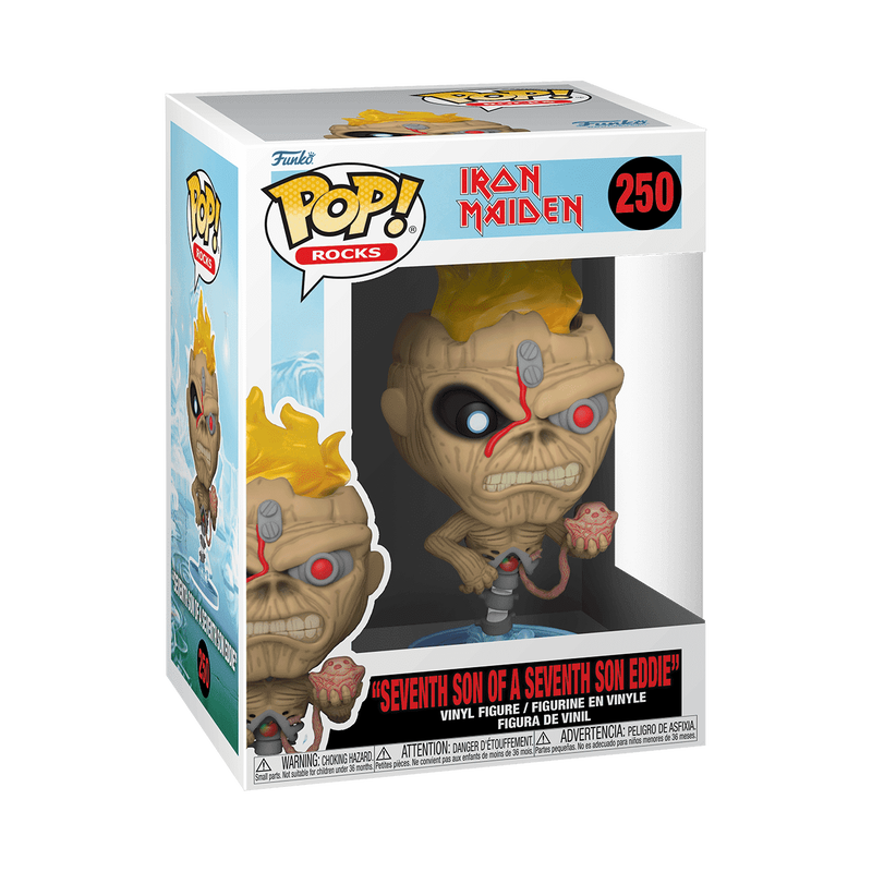 Funko POP Figure Rocks: Iron Maiden - Eddie - Seventh Son of Seventh Son