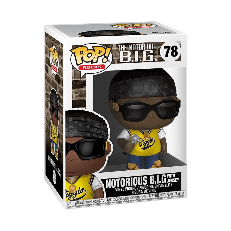 Funko POP Rocks: Notorious B.I.G. Jersey