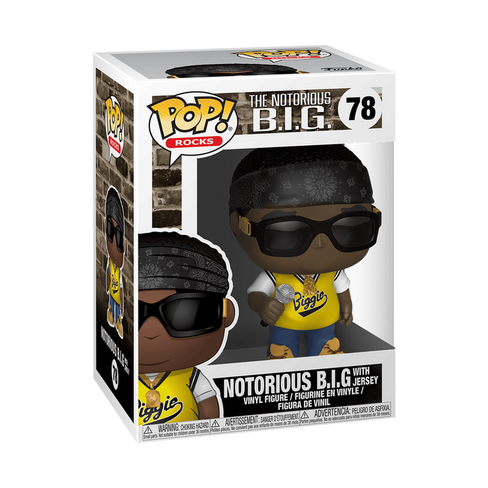 Funko POP Rocks: Notorious B.I.G. Jersey