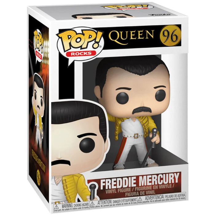 Funko Pop Figure Rocks: Queen-Freddy Mercury "Wembley 1986"