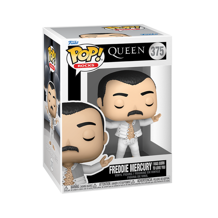 Funko POP Rocks: Queen- Freddie Mercury (I was born to love you)